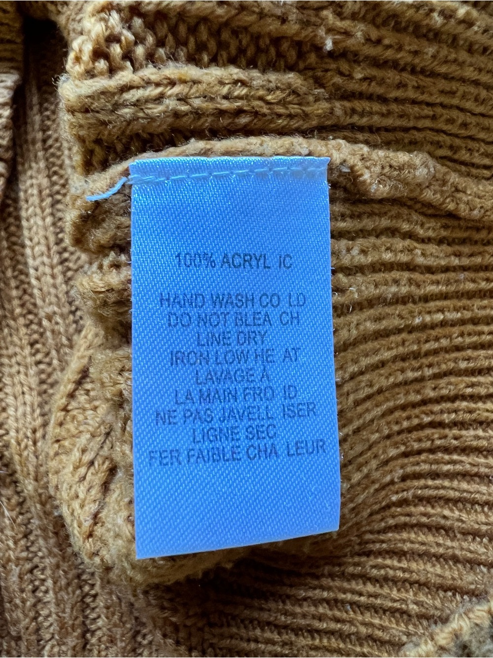 Lulu's Golden Mustard Ribbed Button-Front Cardigan - Picture 6 of 9
